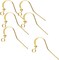 The Beadsmith Basic Elements Leverbacks – Gold Plated – 10mm x 15mm – 6 Pieces (3 Pairs) – Earring Hooks Findings – Jewelry Components for Making Dangle and Drop Earrings